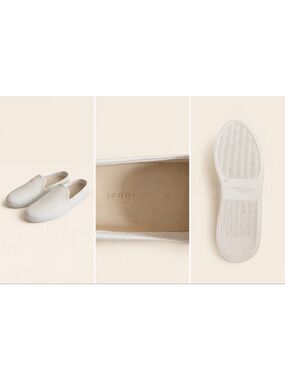 New Jenni Kayne White Slip-On Sneakers 39